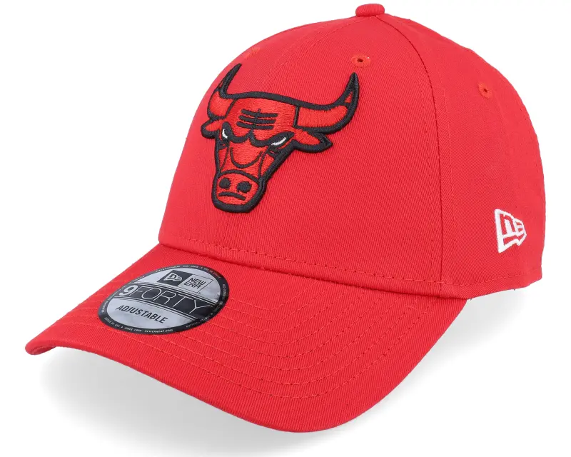 New Era Chicago Bulls Side Patch 9FORTY Red Adjustable online