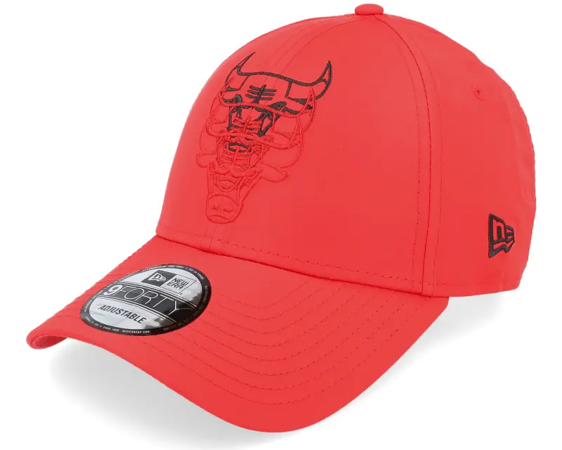 New Era Chicago Bulls Stack Logo 9FORTY Black Adjustable online