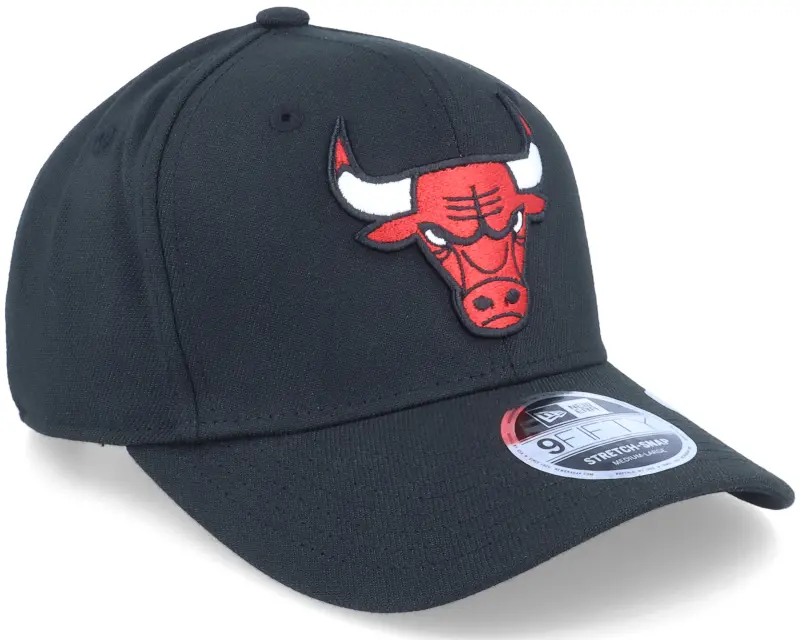 New Era Chicago Bulls Stretch Snap 9Fifty Black/Red/White Snapback- New Era online