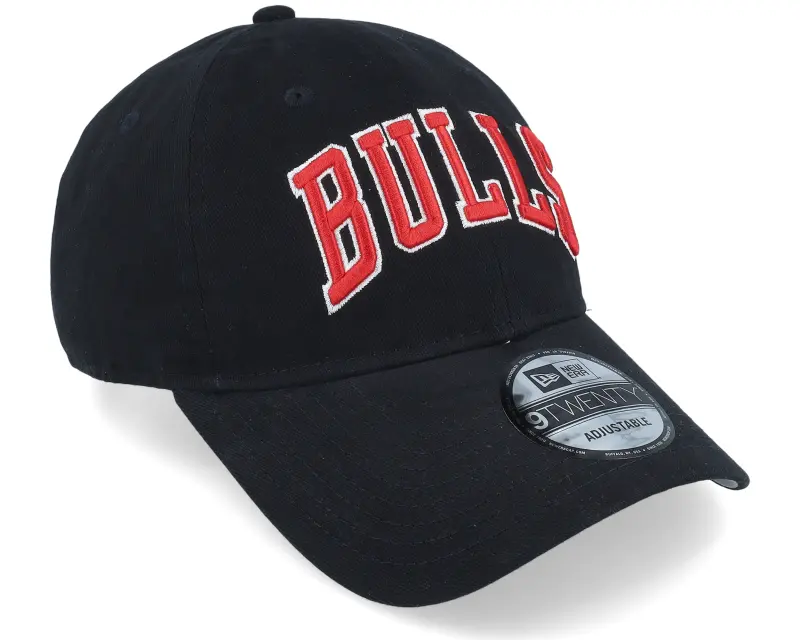 New Era Chicago Bulls Team Script 9TWENTY Black Dad Cap online