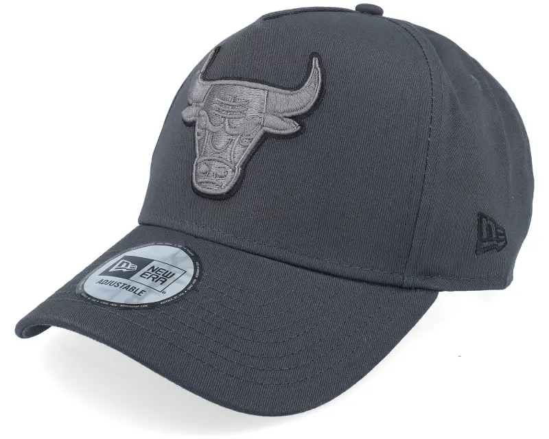 New Era Chicago Bulls Tonal Outline Dark Grey A-frame Adjustable online