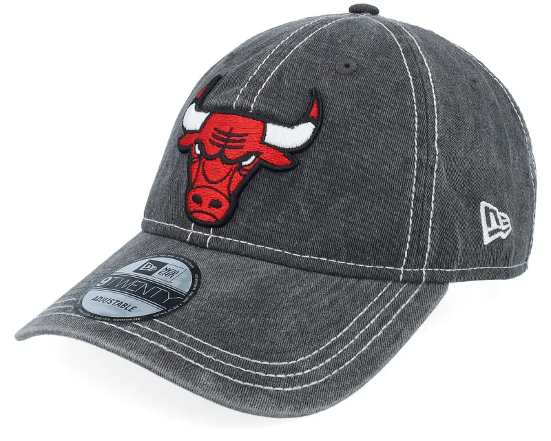 New Era Chicago Bulls Washed Contrast 9TWENTY Black Dad Cap online
