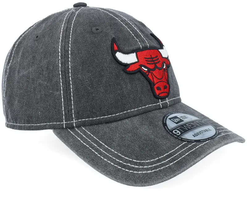 New Era Chicago Bulls Washed Contrast 9TWENTY Black Dad Cap online