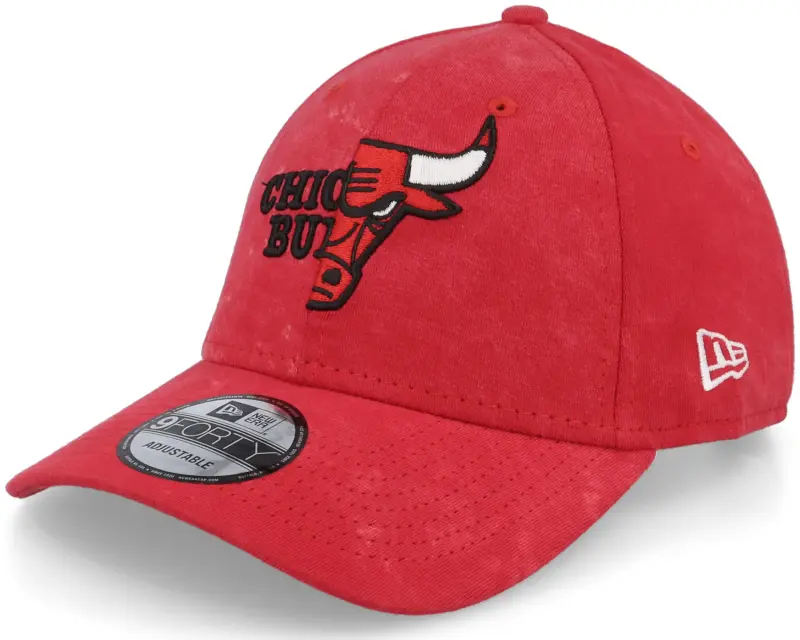 New Era Chicago Bulls Washed Pack 9FORTY Red Adjustable online