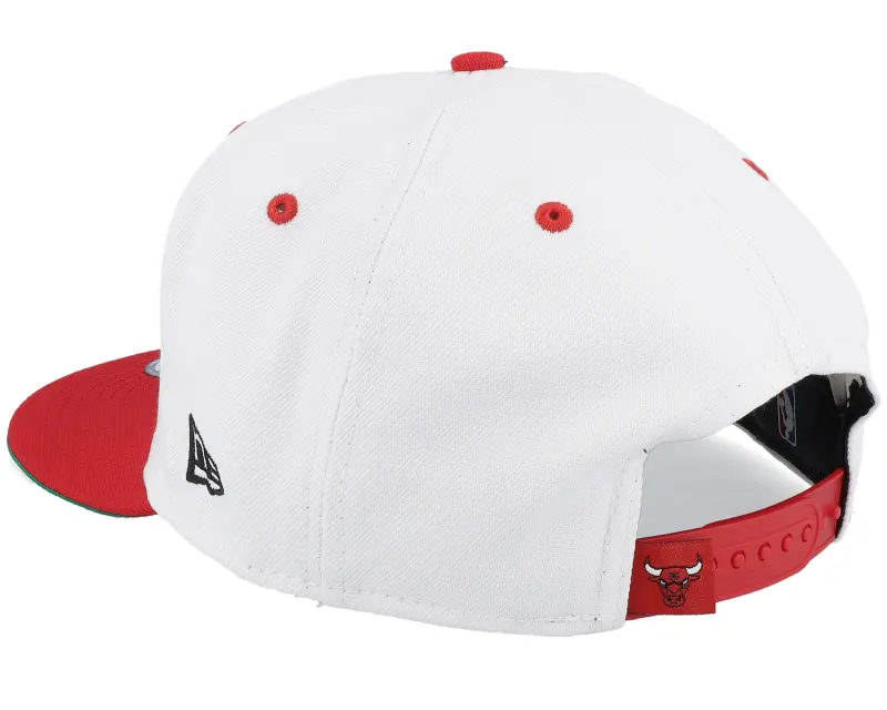 New Era Chicago Bulls White Crown 9FIFTY White/Red Snapback online