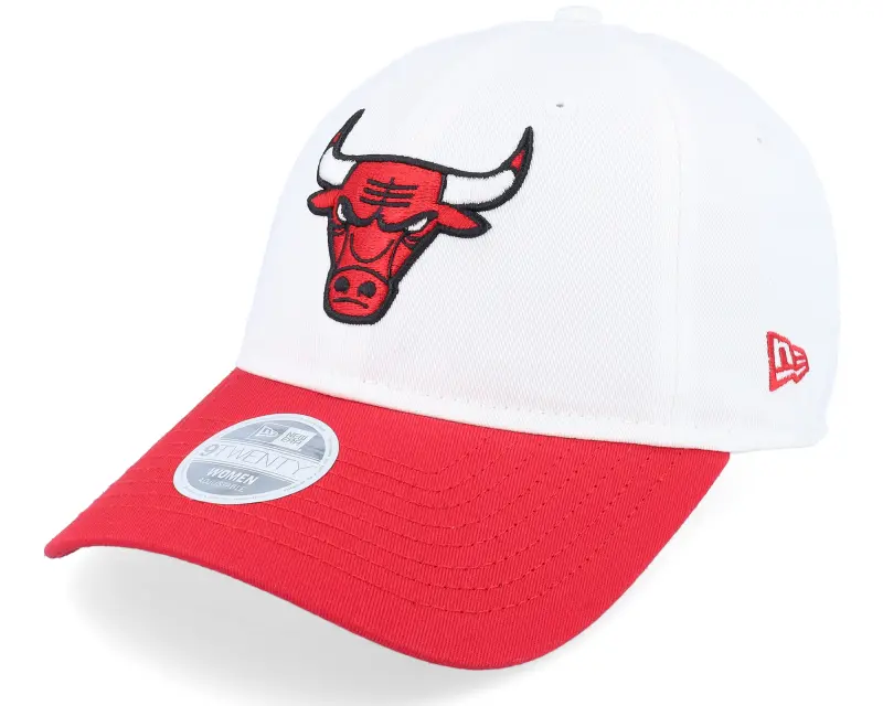 New Era Chicago Bulls Womens NBA 9TWENTY White/Red Dad Cap online