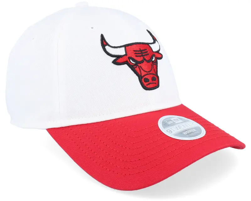 New Era Chicago Bulls Womens NBA 9TWENTY White/Red Dad Cap online