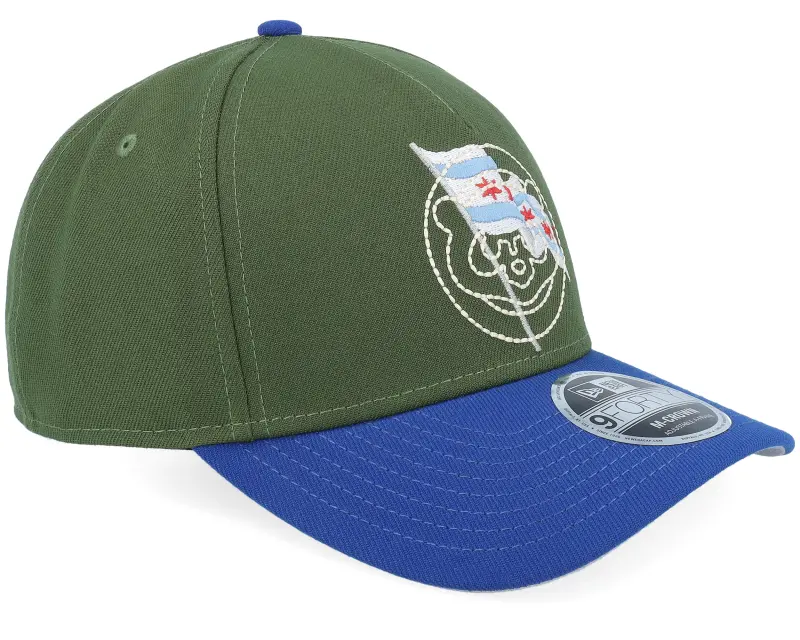 New Era Chicago Cubs City Feature M-Crown Green/Royal A-frame Adjustable online