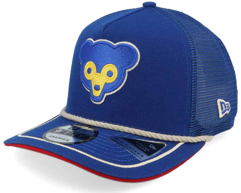 New Era Chicago Cubs Vintage Team Rope 9FIFTY Royal A-frame Trucker online