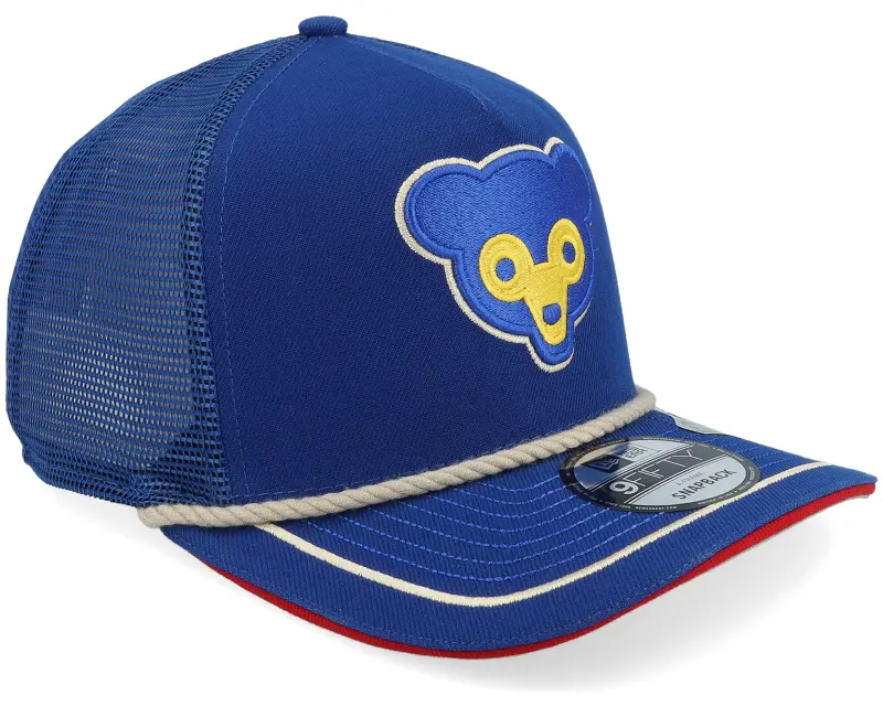 New Era Chicago Cubs Vintage Team Rope 9FIFTY Royal A-frame Trucker online