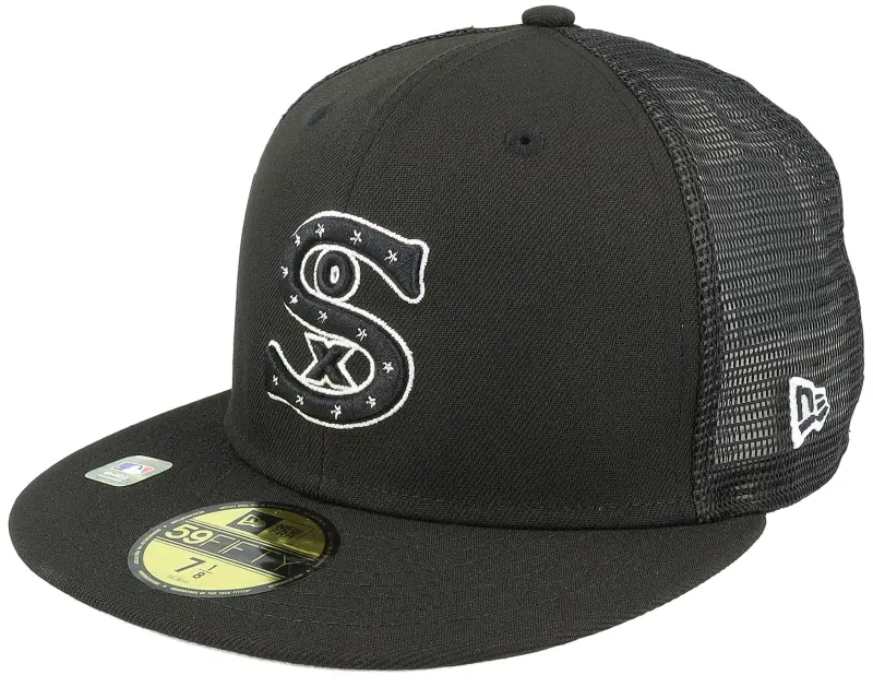 New Era Chicago White Sox 59FIFTY Cw MLB Batting Practise Black Mesh Fitted online