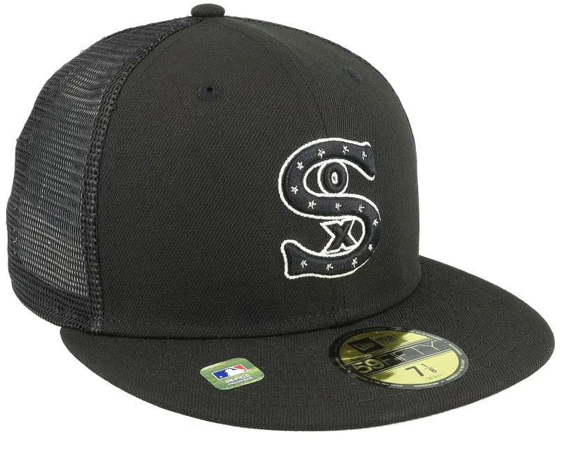New Era Chicago White Sox 59FIFTY Cw MLB Batting Practise Black Mesh Fitted online