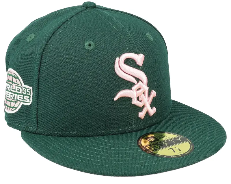 New Era Chicago White Sox 59FIFTY Dark Green & Pink Undervisor online