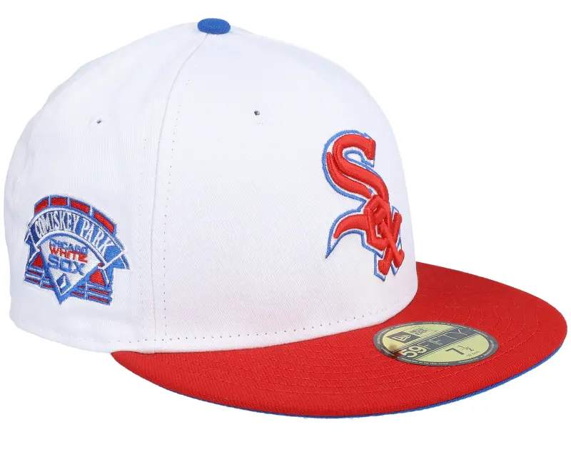 New Era Chicago White Sox 59FIFTY White/Red Fitted online