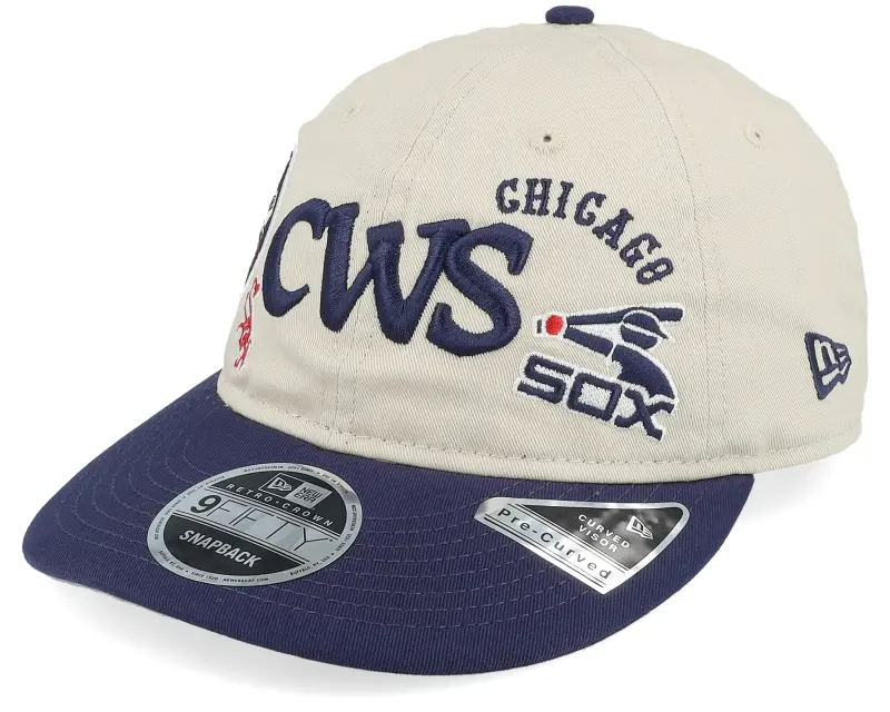 New Era Chicago White Sox 9FIFTY Scatter Stone/Navy Dad Cap online
