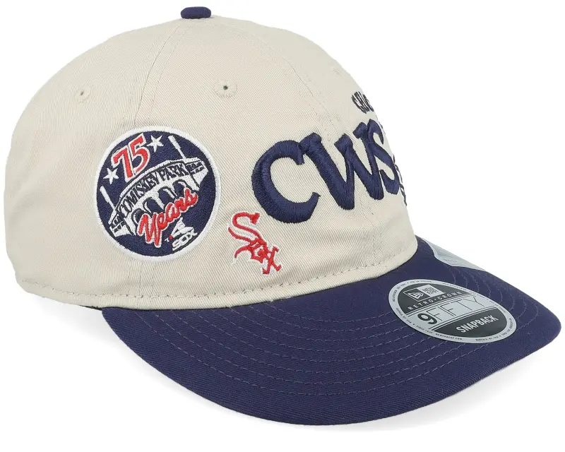 New Era Chicago White Sox 9FIFTY Scatter Stone/Navy Dad Cap online