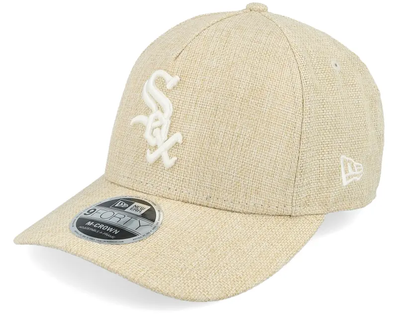 New Era Chicago White Sox 9FORTY M-crown Cotton Weave Stone A-frame Adjustable online