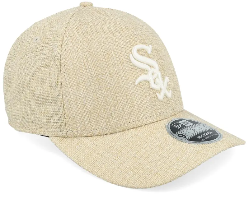 New Era Chicago White Sox 9FORTY M-crown Cotton Weave Stone A-frame Adjustable online