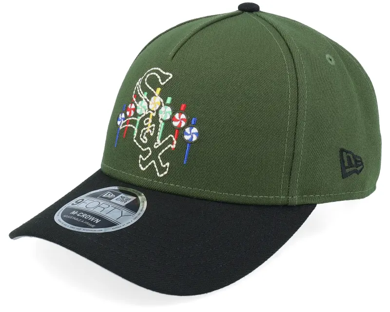 New Era Chicago White Sox City Feature M-Crown Green/Black A-frame Adjustable online
