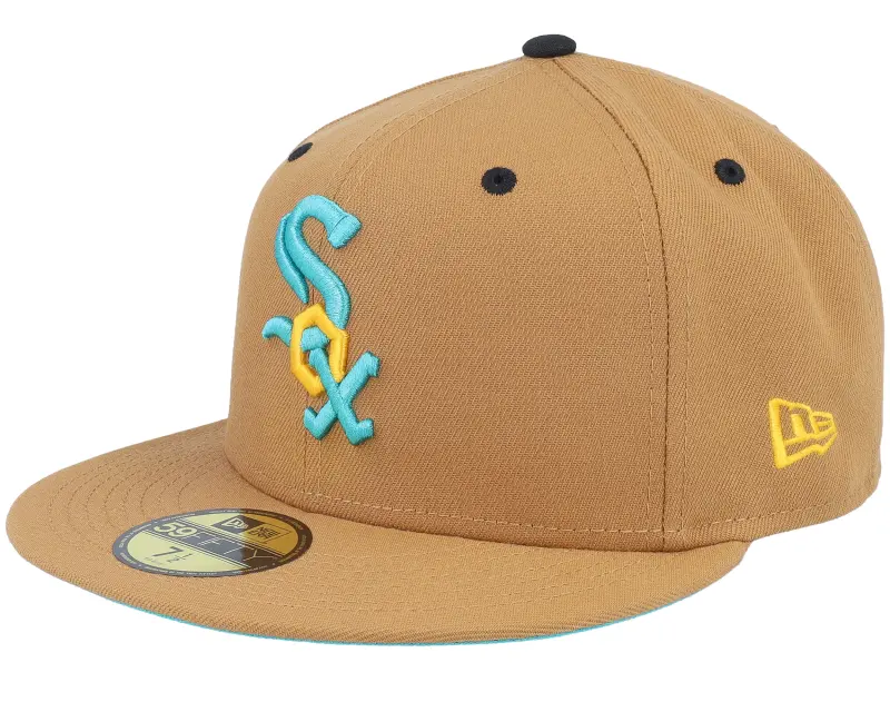 New Era Chicago White Sox Glazed Almond 59FIFTY Com 100 Bronze Fitted online