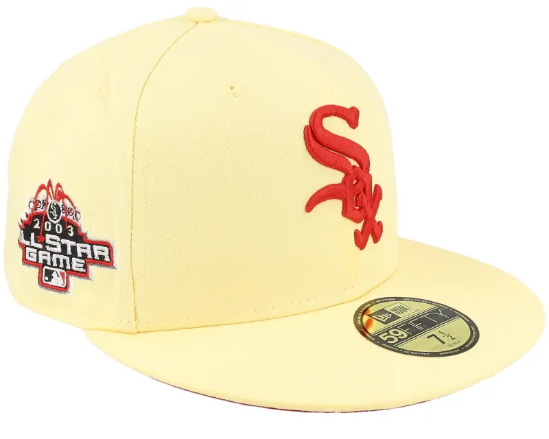 New Era Chicago White Sox Launch 59FIFTY Palet Yellow Fitted online