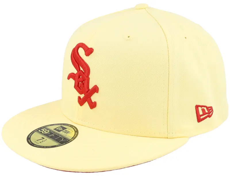 New Era Chicago White Sox Launch 59FIFTY Palet Yellow Fitted online