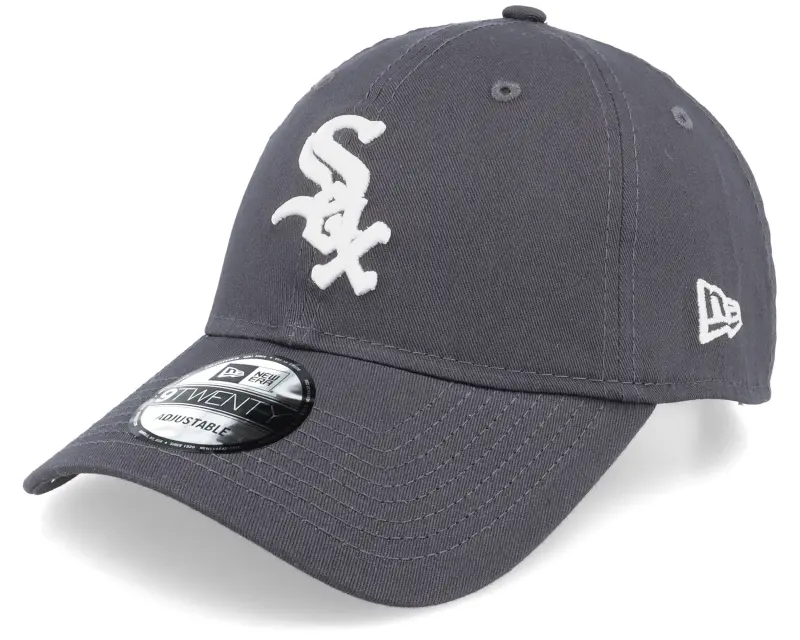 New Era Chicago White Sox League Essential 9TWENTY Charcoal Dad Cap online