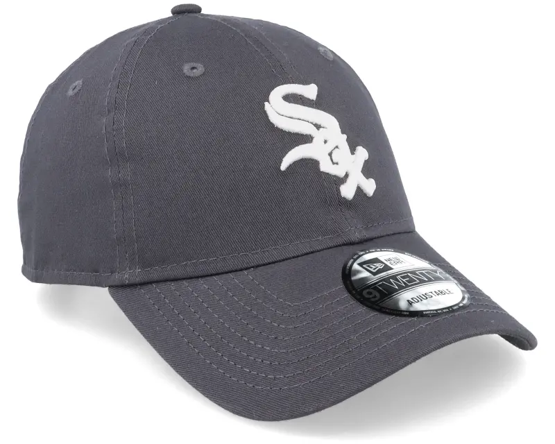 New Era Chicago White Sox League Essential 9TWENTY Charcoal Dad Cap online