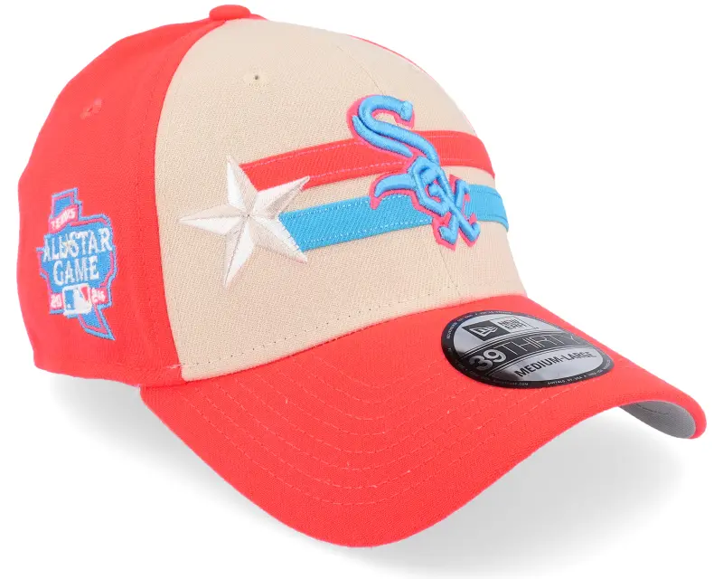 New Era Chicago White Sox MLB 24 All Star Game 39THIRTY Beige/Orange Flexfit online