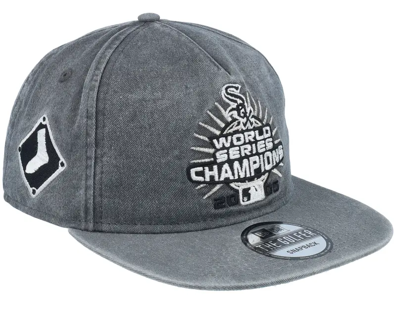 New Era Chicago White Sox Pigment Dyed Golfer Black Snapback online