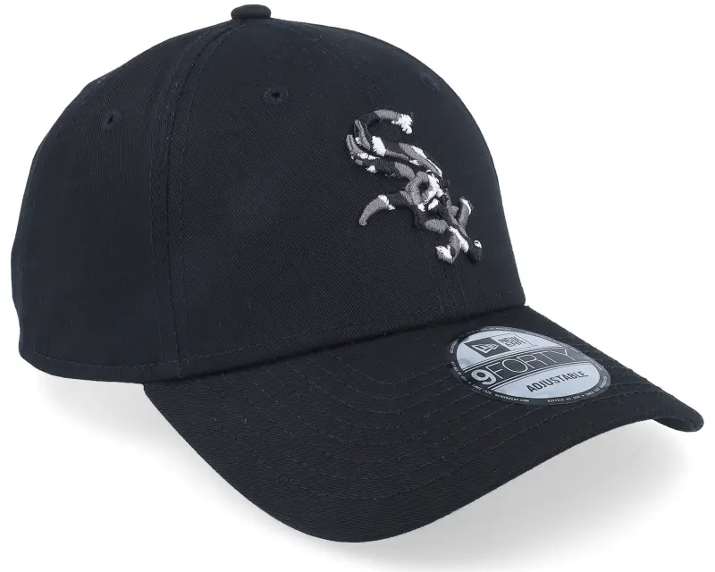 New Era Chicago White Sox Seasonal Infill 9FORTY Black/Grey Adjustable online