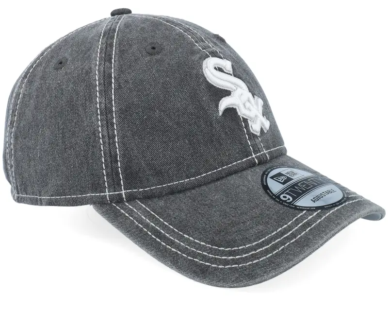 New Era Chicago White Sox Washed Contrast 9TWENTY Black Dad Cap online