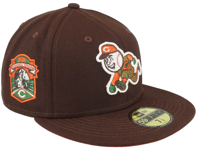 New Era Cincinnati Reds Cacao Blaze 59FIFTY Brown/Orange Fitted online