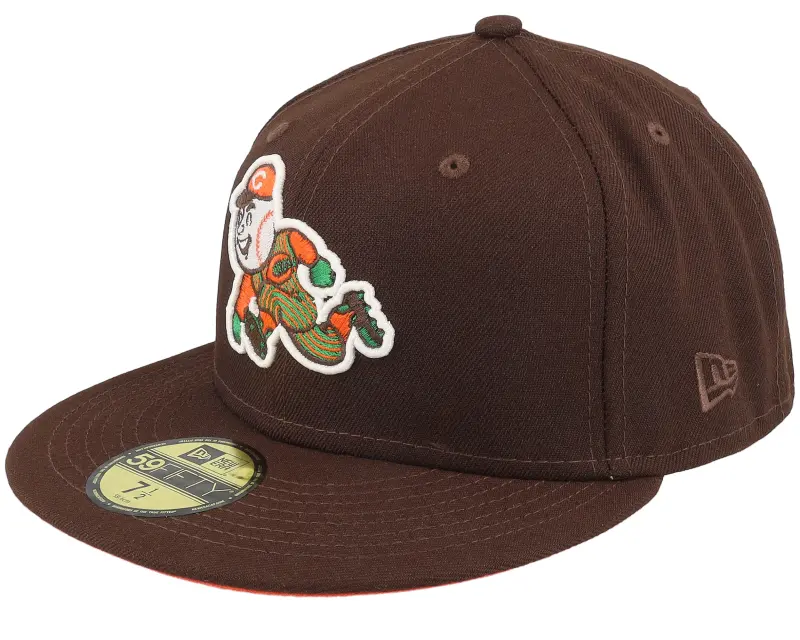 New Era Cincinnati Reds Cacao Blaze 59FIFTY Brown/Orange Fitted online