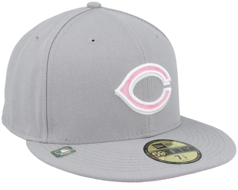 New Era Cincinnati Reds MLB22 Mothers Day 59FIFTY Grey Fitted online