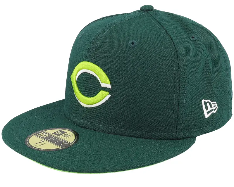 New Era Cincinnati Reds Operator 59FIFTY Dark/Neon Green Fitted online