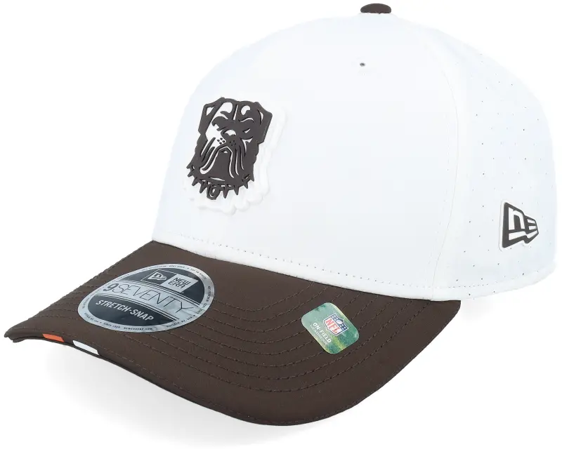 New Era Cleveland Browns NFL 25 Training 9SEVENTY White/Brown Adjustable online