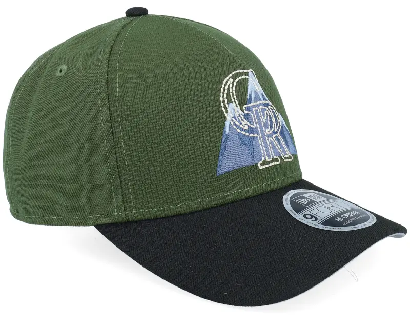 New Era Colorado Rockies City Feature M-Crown Green/Black A-frame Adjustable online