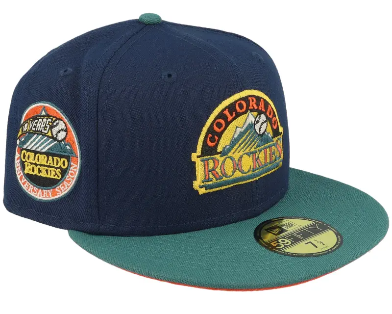 New Era Colorado Rockies Memory 59FIFTY Blue/Green Fitted online