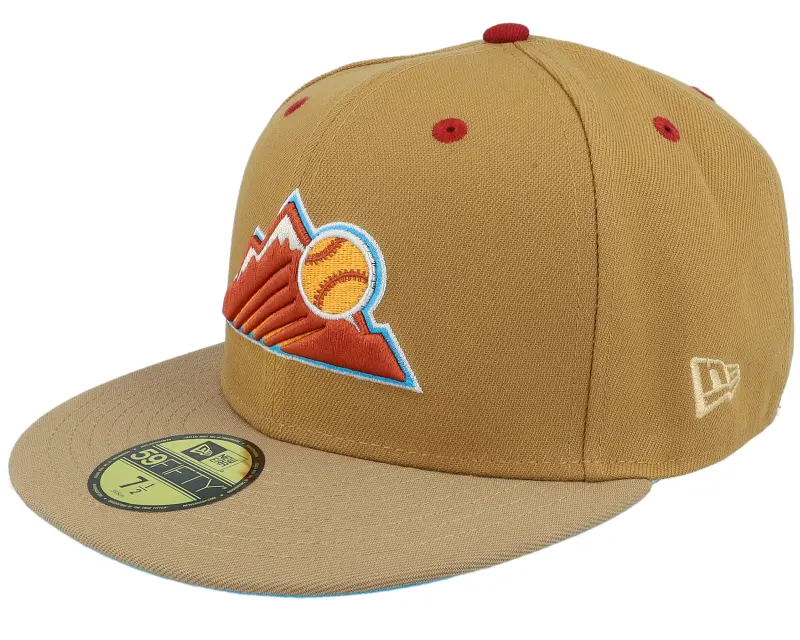 New Era Colorado Rockies Shoreside Dream 59FIFTY Wheat/Khaki Fitted online