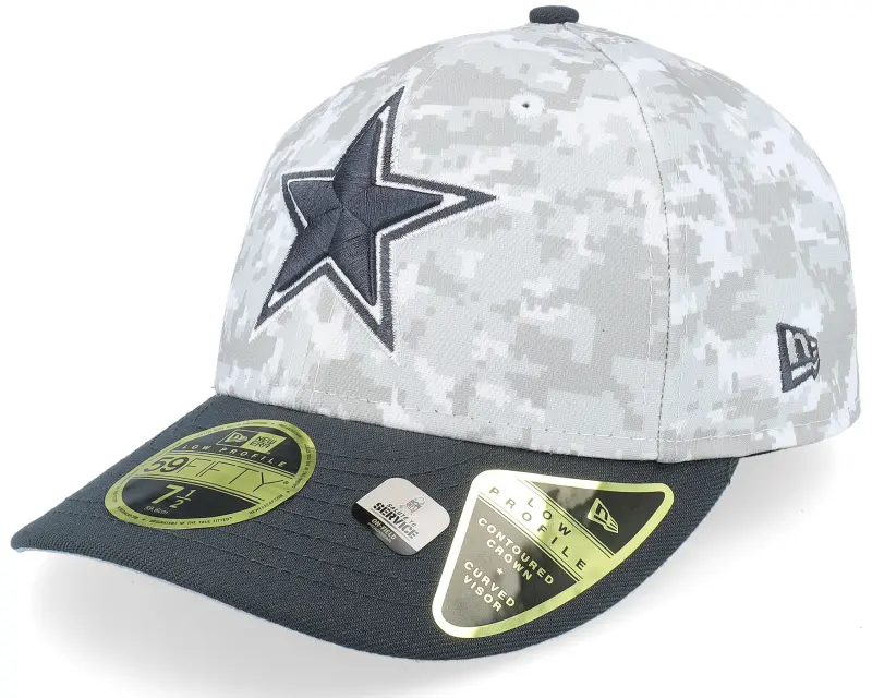 New Era Dallas Cowboys Nfl24 Salute To Service Low Profile 59FIFTY Camo/Graphite Fitted online