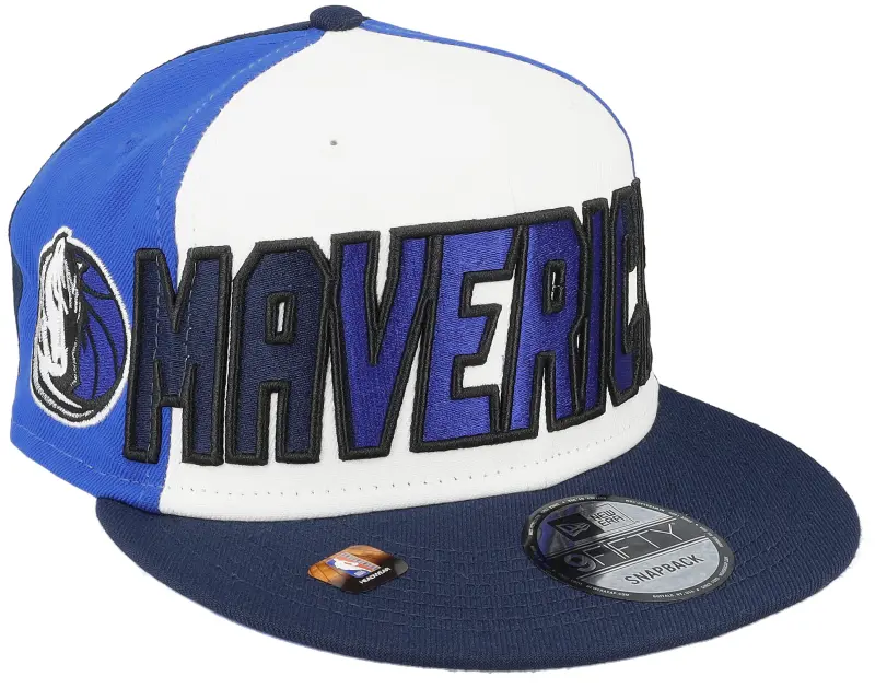 New Era Dallas Mavericks 9FIFTY NBA 23 Back Half White/Blue/Navy Snapback online