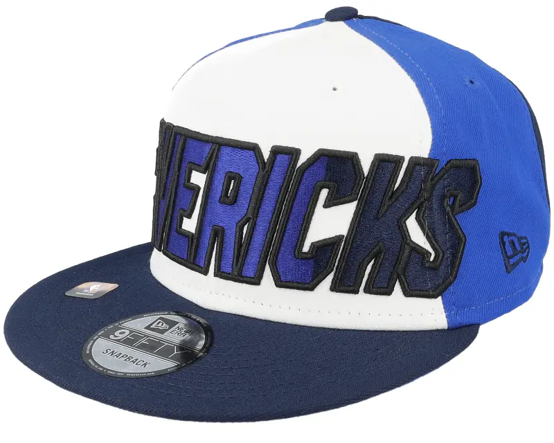 New Era Dallas Mavericks 9FIFTY NBA 23 Back Half White/Blue/Navy Snapback online