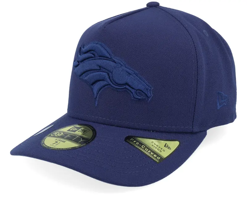 New Era Denver Broncos 59FIFTY Color Pack Light Navy A-frame Fitted online