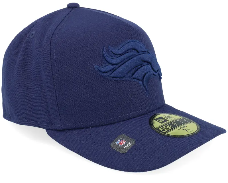 New Era Denver Broncos 59FIFTY Color Pack Light Navy A-frame Fitted online