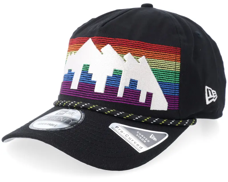 New Era Denver Nuggets NBA 9TWENTY Black A-Frame Adjustable online
