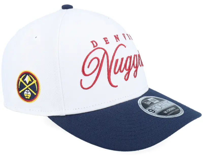 New Era Denver Nuggets NBA Draft 9FORTY M-Crown White/Navy A-Frame Adjustable online
