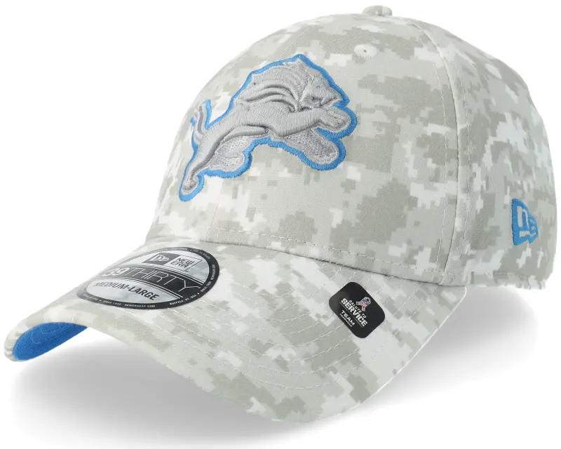 New Era Detroit Lions NFL 39THIRTY Salute To Service Camo Fitted online