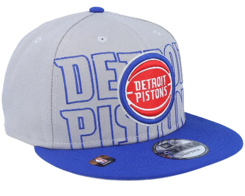 New Era Detroit Pistons 2023 NBA Draft 9FIFTY Grey/Royal Snapback online