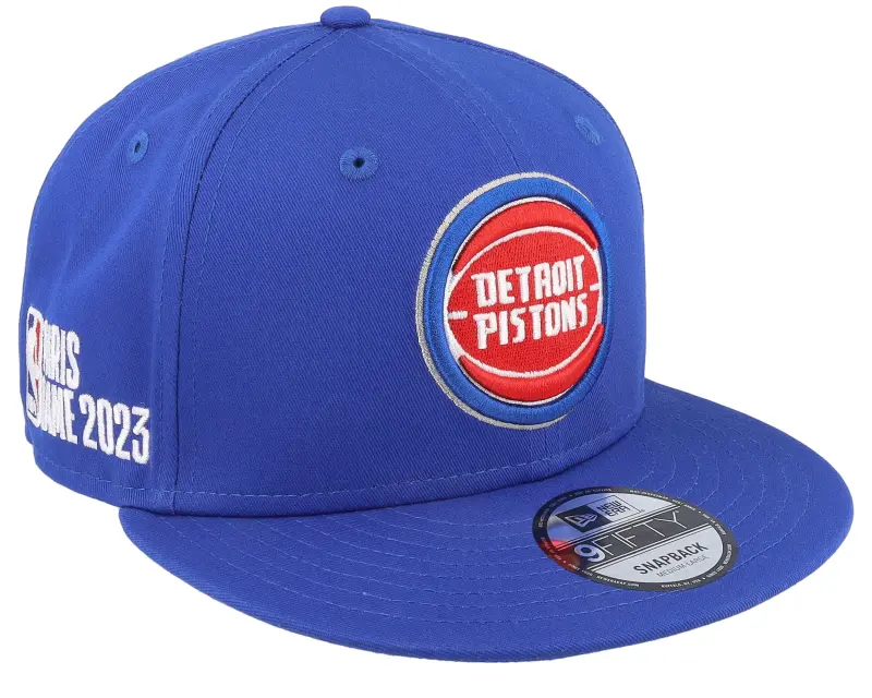 New Era Detroit Pistons NBA Paris Game Team 9FIFTY Blue Snapback online